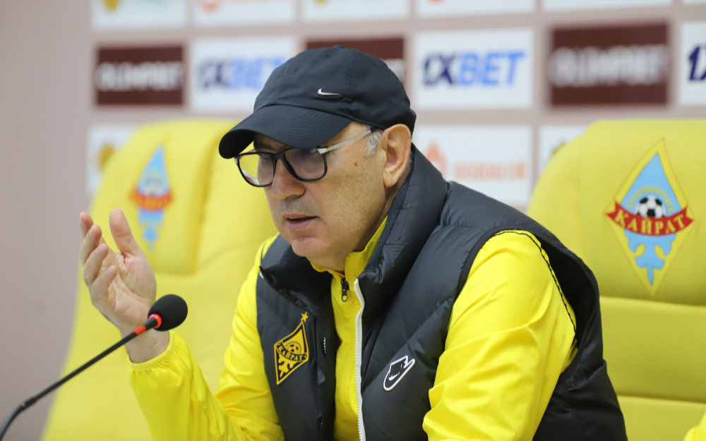 Бердыев покинул пост главного тренера казахстанского клуба