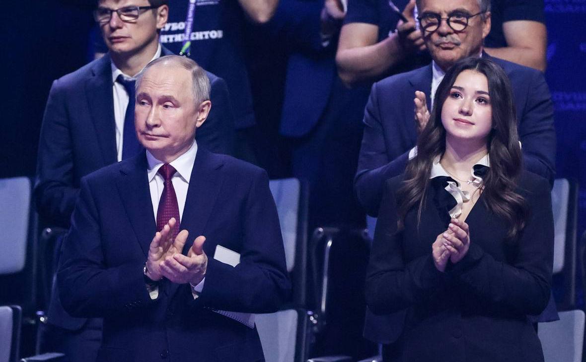 Владимир Путин и Камила Валиева