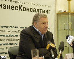 В.Жириновский отрицает факт драки с представителем А.Богданова