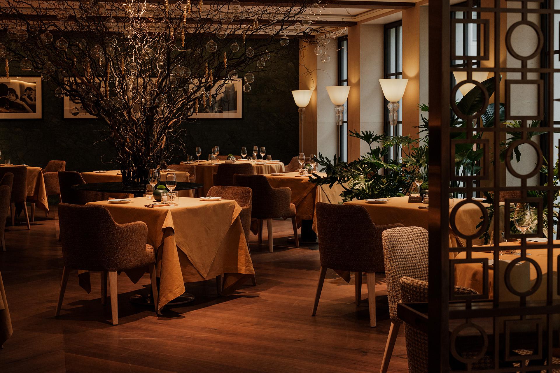 Интерьер ресторана Stella di Mosca