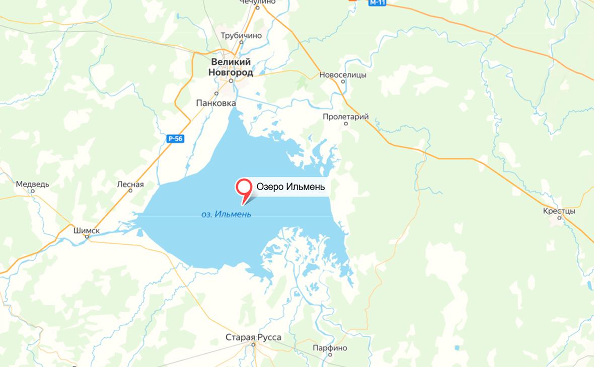 Частный самолет аварийно сел на озере Ильмень