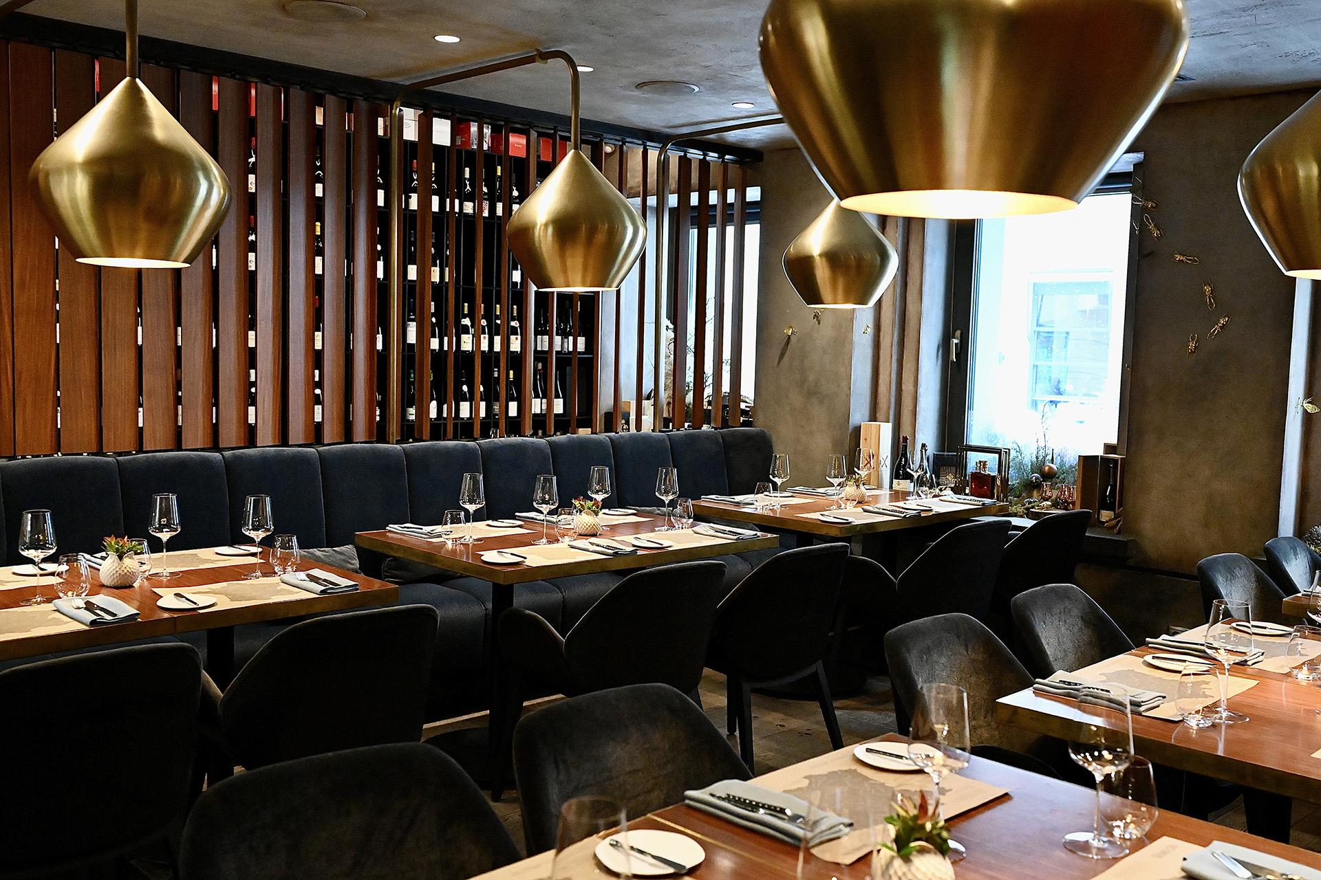 Интерьер ресторана Grand Cru