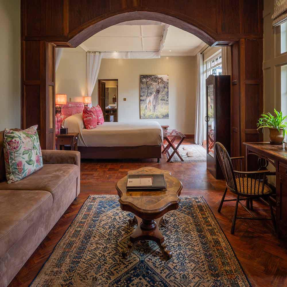 Номер отеля Giraffe Manor