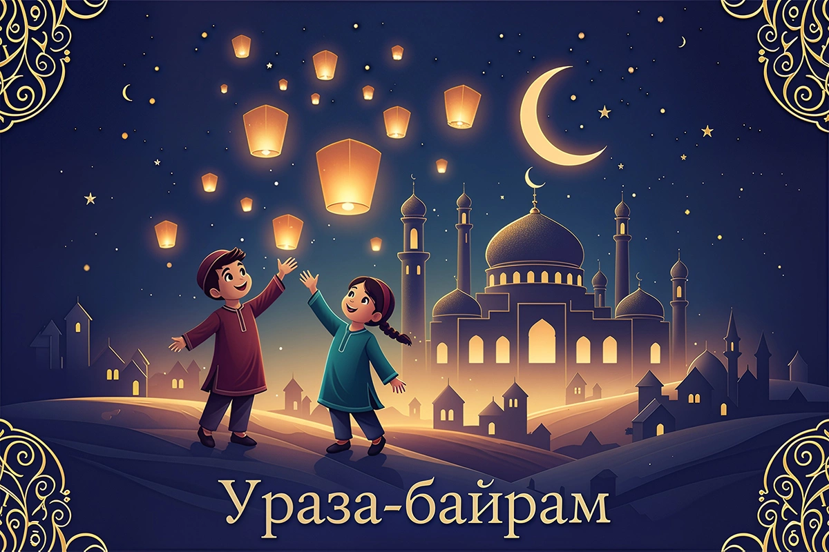 Открытки с Ураза-байрам: 15 вариантов для трогательного поздравления