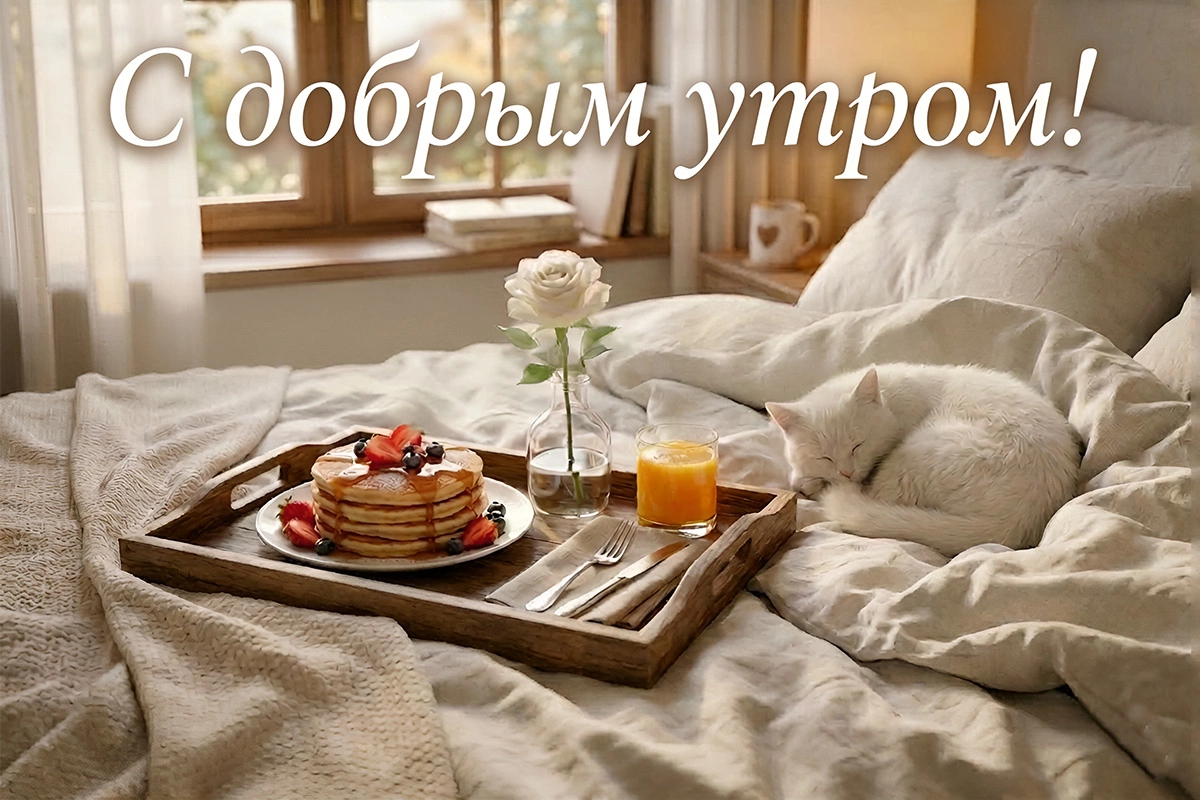 Открытки «С добрым утром!»: 30 вариантов на все случаи жизни