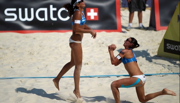В Москве прошел женский турнир по пляжному волейболу