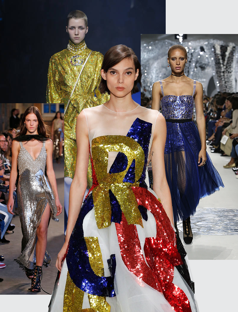 Модели с показов Gucci; Dior; Altuzarra; Oscar de la Renta