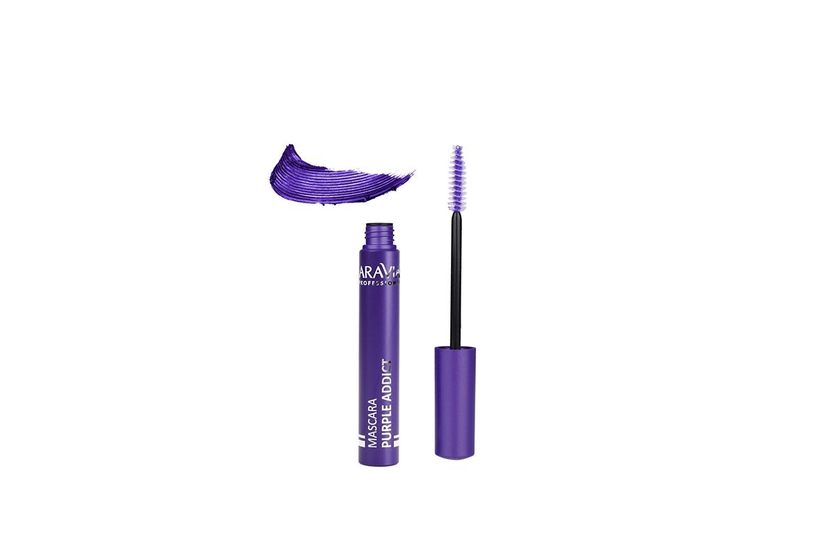 Цветная тушь для ресниц Purple Addict, оттенок 03 фиолетовый, Aravia Professional, 670 руб. (aravia.ru)