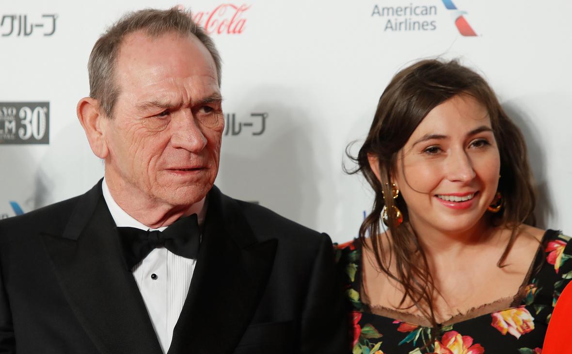 Томми Ли Джонс с дочерью Викторией