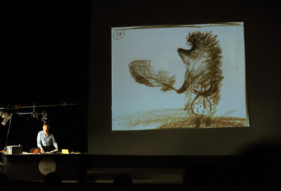 Творческая встреча Юрия Норштейна в Михайловском театре, 2010 год