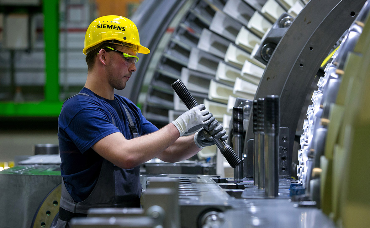 Производство газовых турбин Siemens



