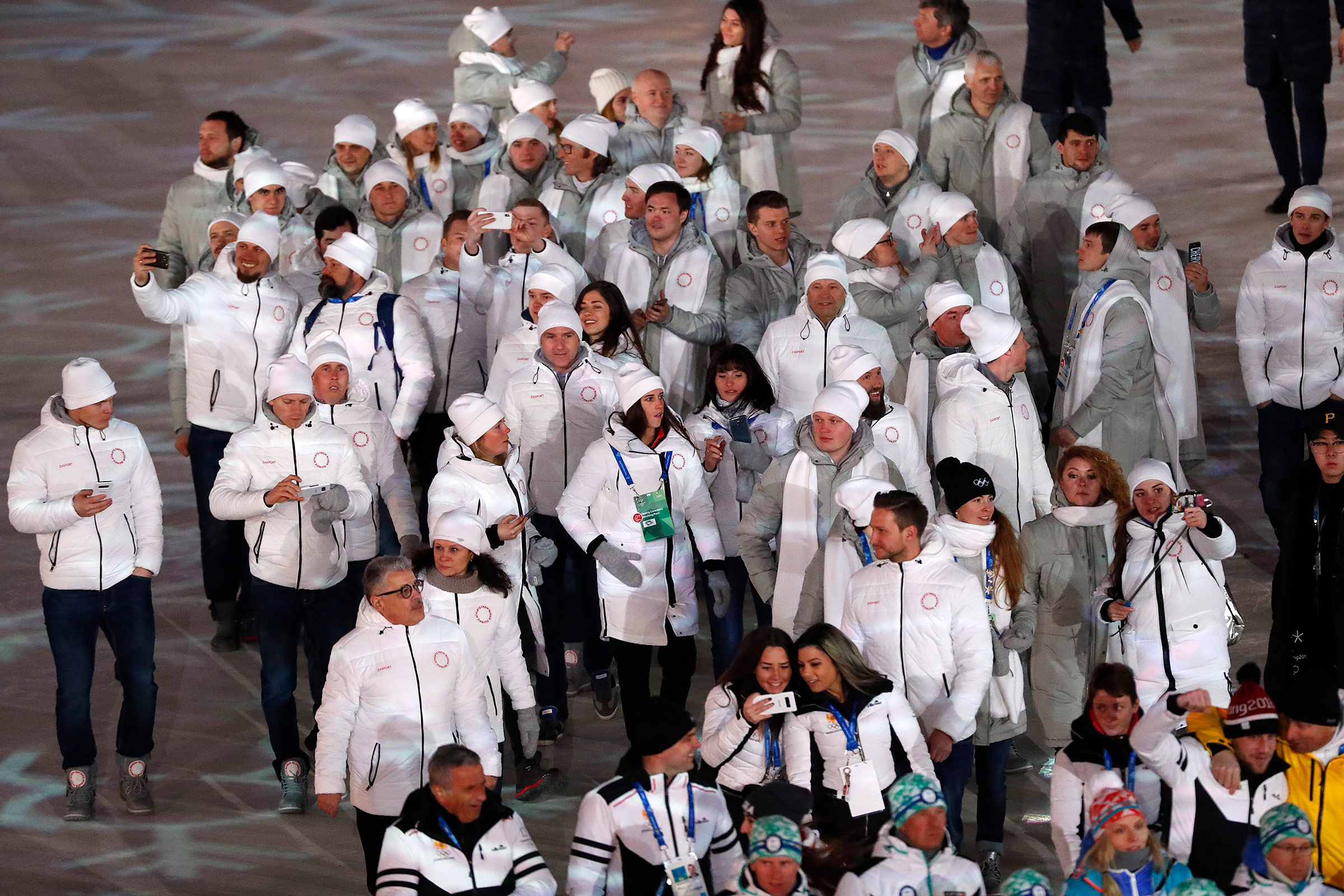 Олимпийские атлеты из России