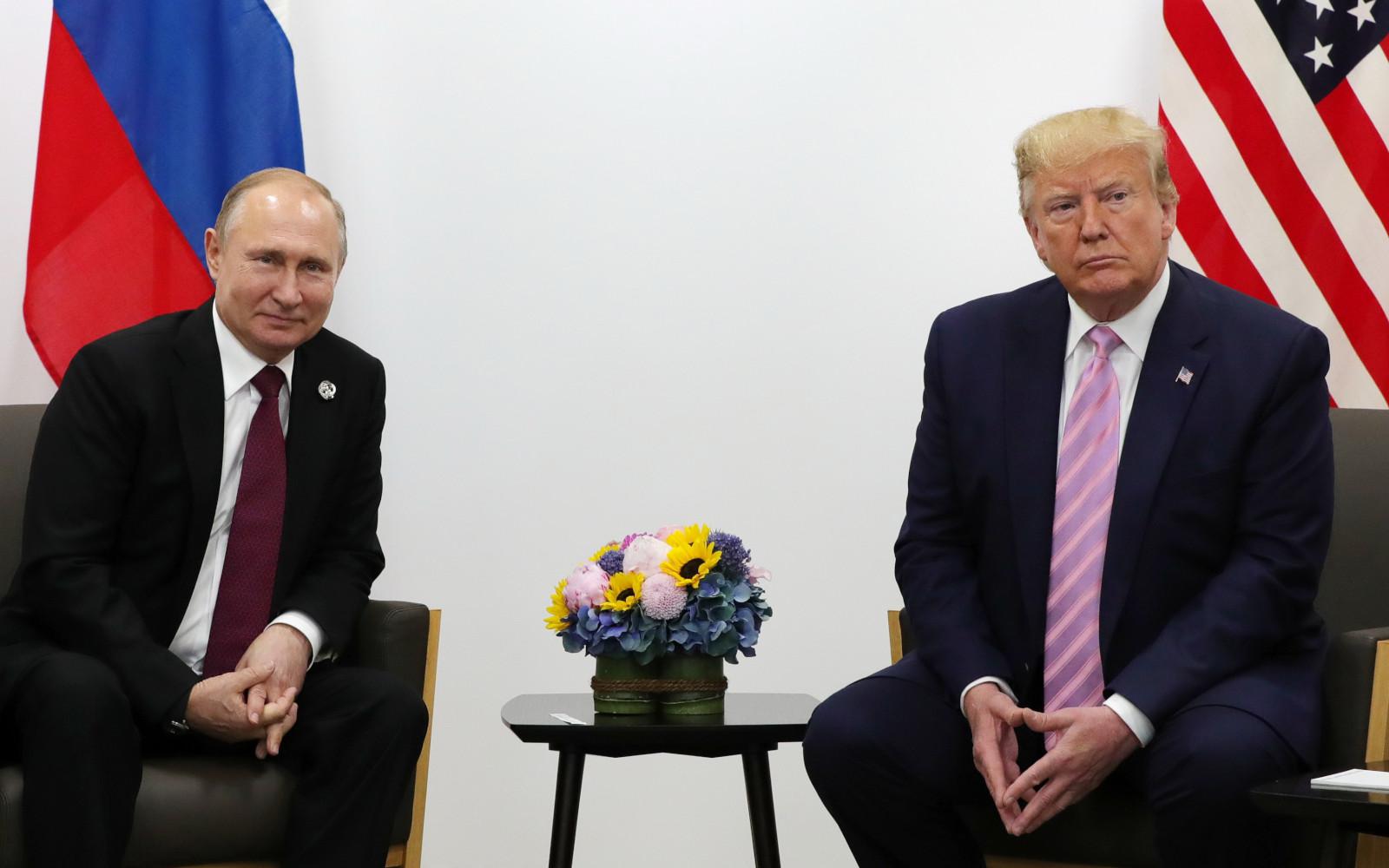 Президент России&nbsp;Владимир Путин и президент США Дональд Трамп&nbsp;провели телефонные переговоры