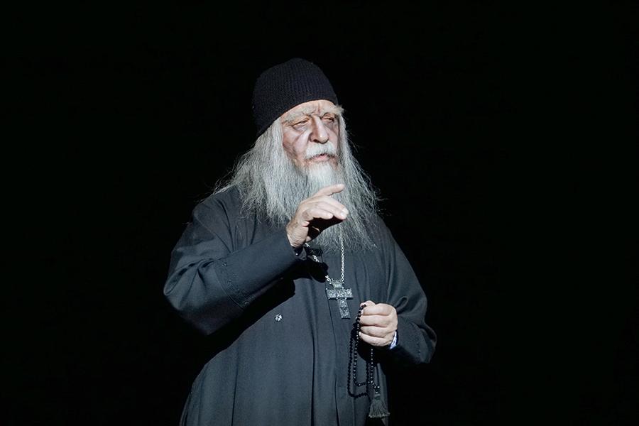 Леонид Якубович в спектакле «Лавр», 2023 год