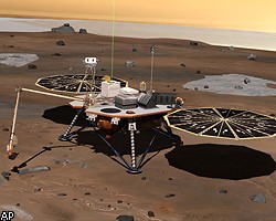 Аппарат "Феникс" сел на Марс после 10 месяцев полета