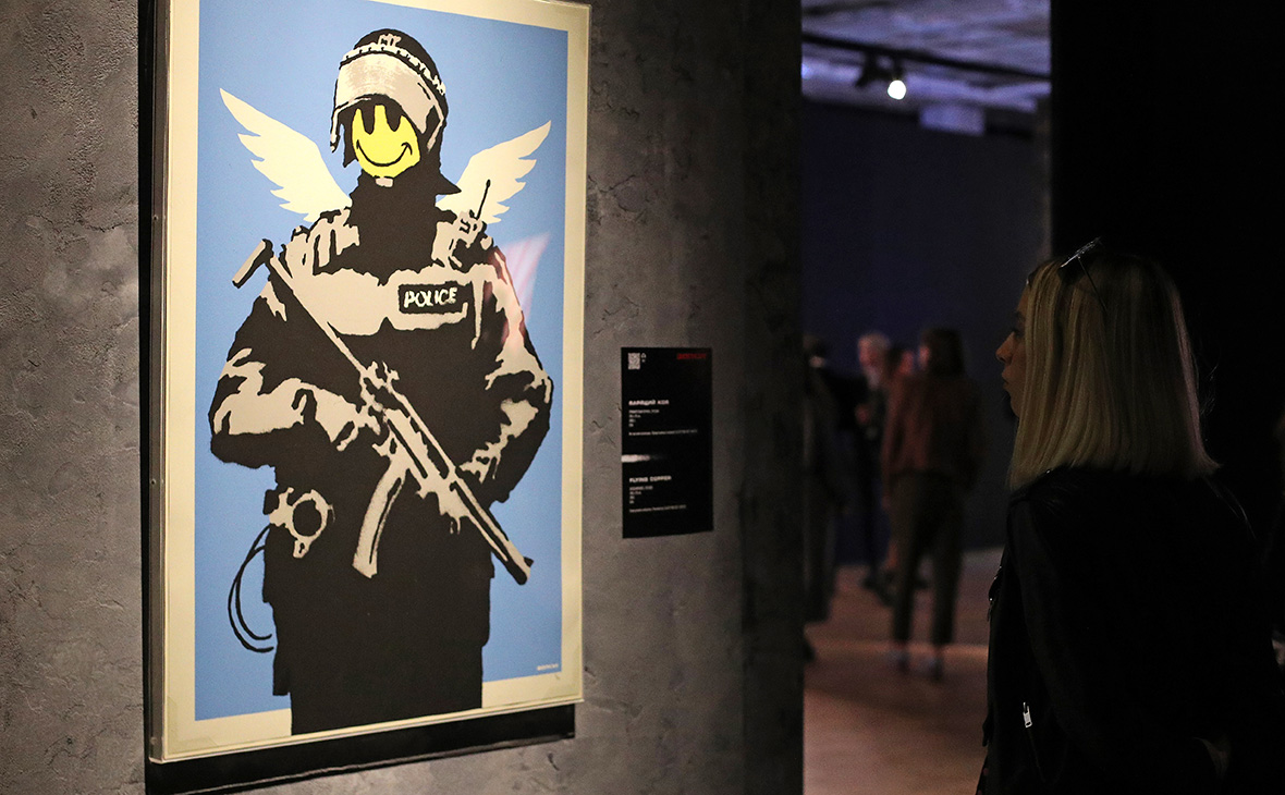 Открытие выставки Banksy в ЦДХ.&nbsp;1 июня 2018 года
