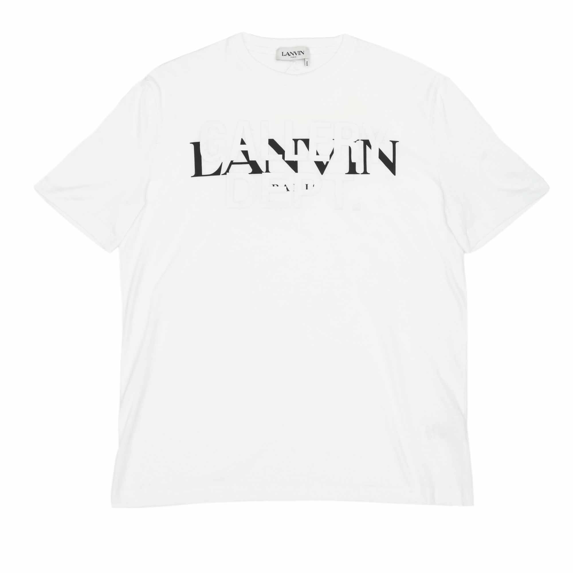 Хлопковая футболка Lanvin x Gallery Dept, Lanvin, 30&nbsp;800 руб. (ЦУМ)