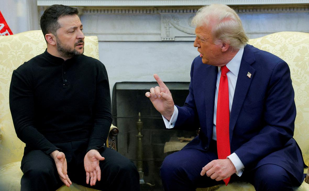 Владимир Зеленский и Дональд Трамп