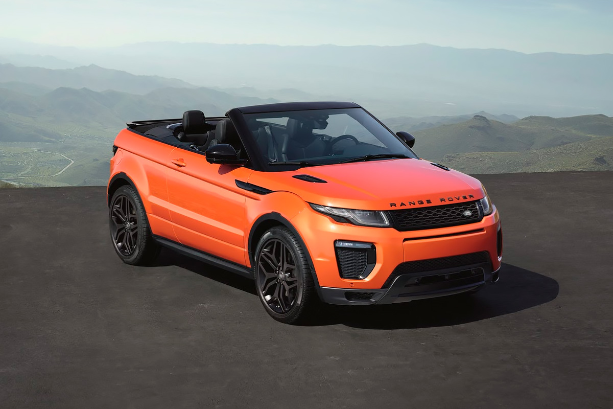 Land Rover представил кабриолет Range Rover Evoque :: Autonews