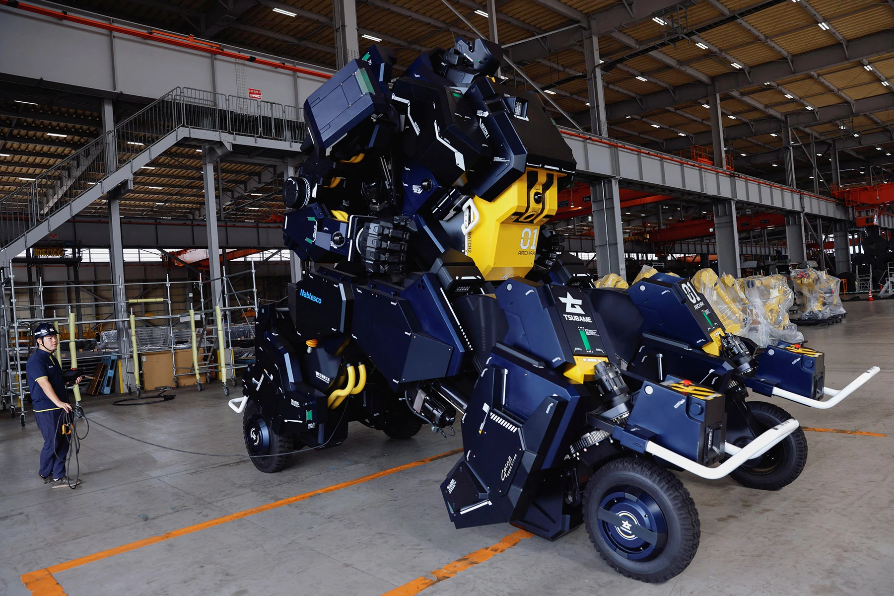 <p>Робот Archax японской компании Tsubame Industries</p>