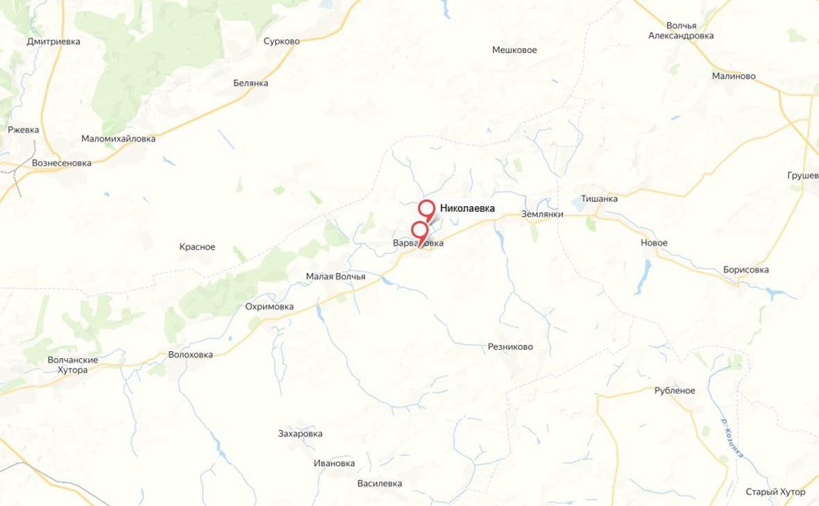 Российские войска заняли два поселения в Харьковской области