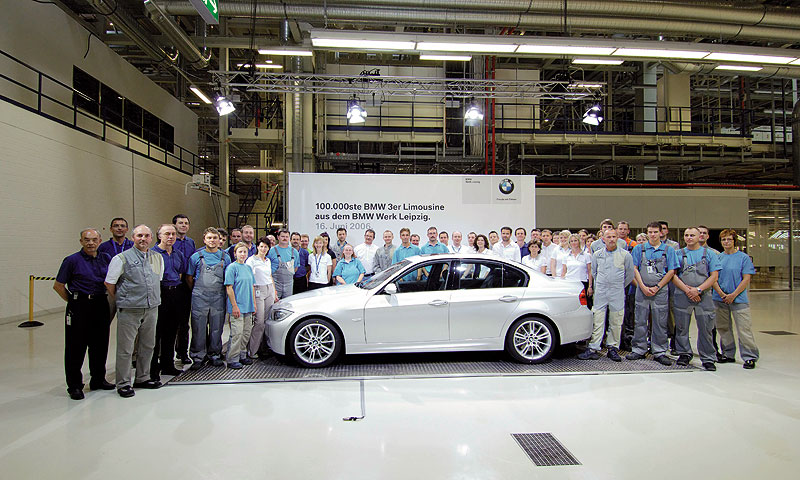 В Лейпциге с конвейера сошел 100 000-й BMW 3 серии 