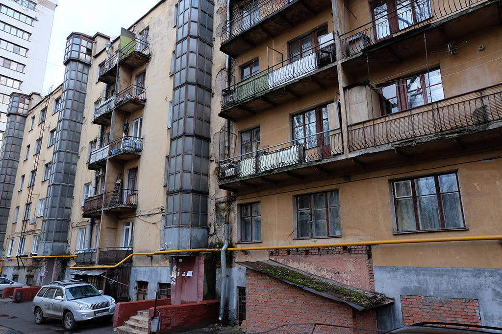 Пятиэтажный жилой дом на улице Верхняя Масловка в районе Аэропорт (Москва)