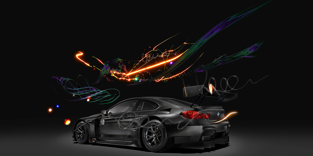 Компания BMW совместно с художницей Цао Фэй показала арт-кар на базе M6