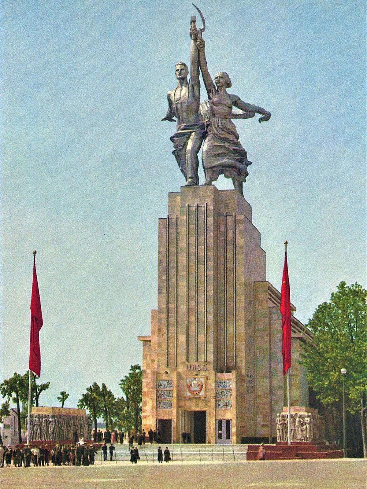 Павильон&nbsp;СССР на Международной выставке в Париже.&nbsp;1937 год
