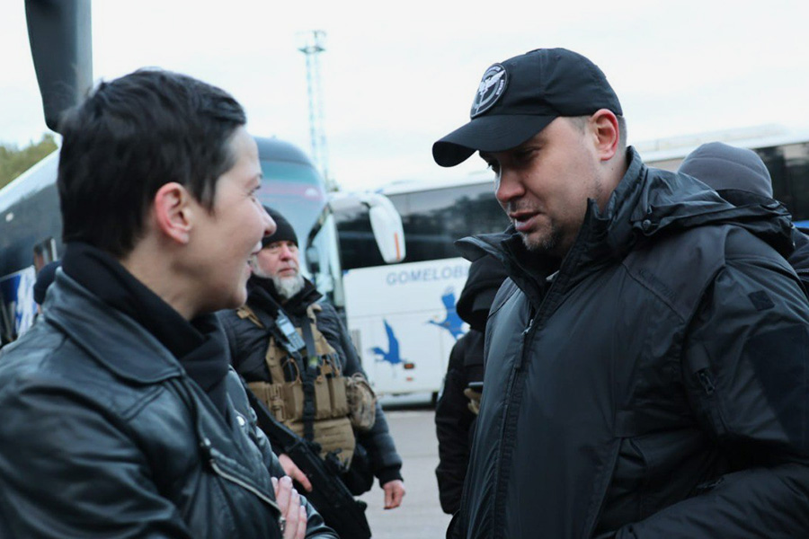 Мария Колесникова и Кирилл Буданов