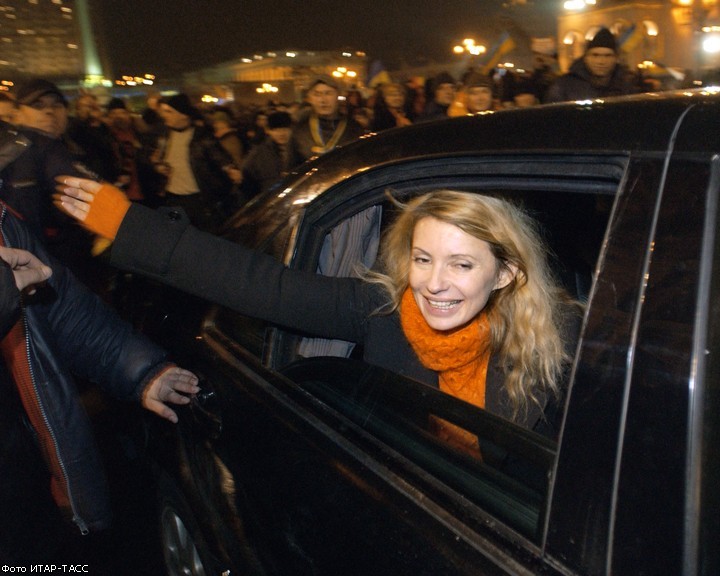 Юлия Тимошенко вышла на свободу