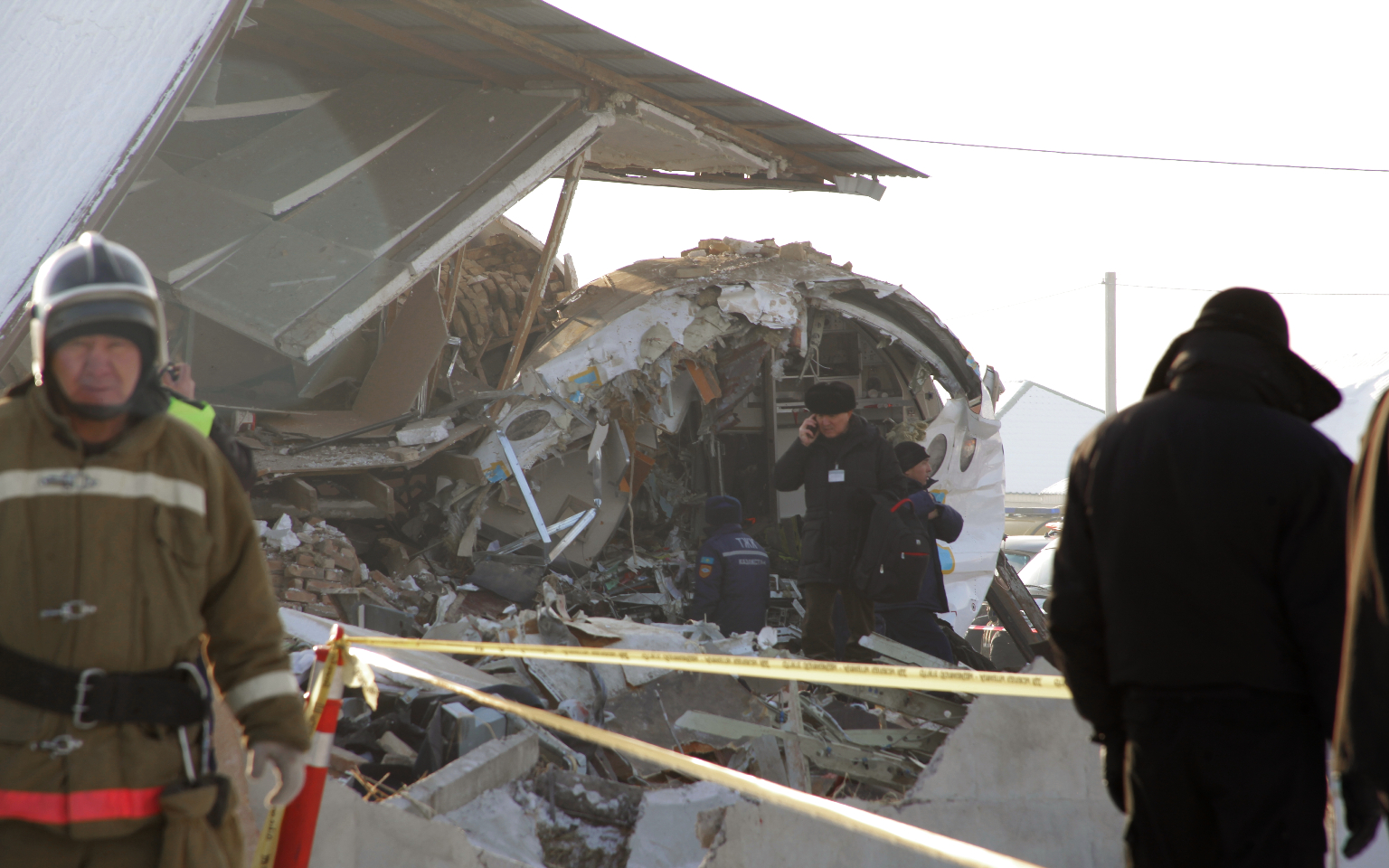 Аэропорт опубликовал хронологию авиакатастрофы в Алма-Ате