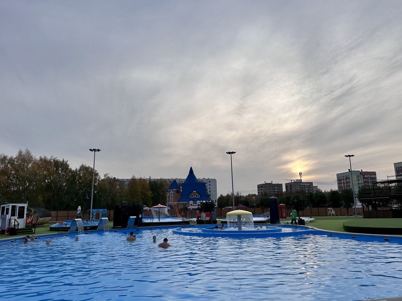 В Казани появится зона отдыха с открытым подогреваемым бассейном