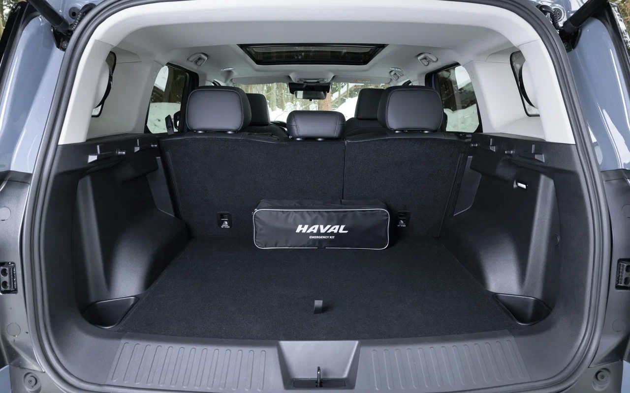 Материалы отделки &laquo;трюма&raquo; Haval H3 остались простенькими, но сам отсек неплох