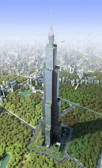 Китайцы построят самое высокое здание в мире к весне следующего года