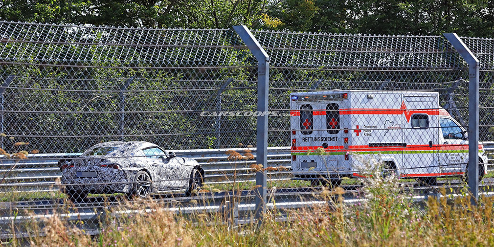Возрожденная Toyota Supra попала в аварию на Нюрбургринге