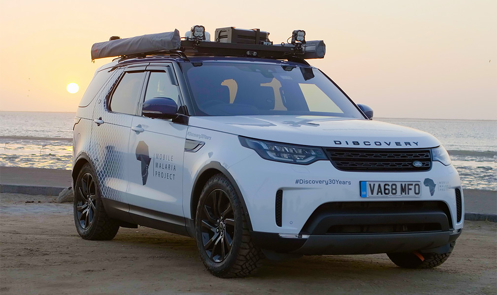 Land Rover Discovery завершил экспедицию по изучению малярии в Африке