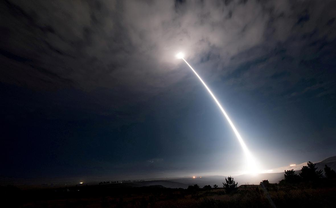 Пуск&nbsp;межконтинентальной баллистической ракеты Minuteman III