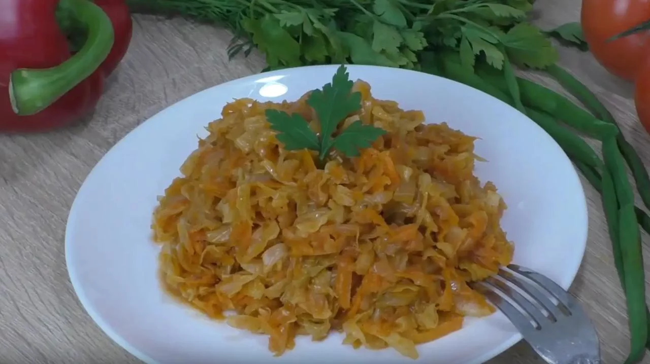 Украсьте капусту зеленью