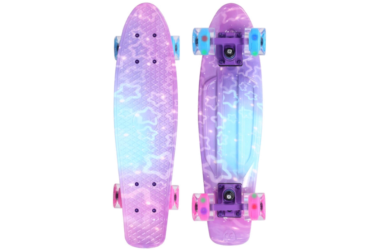 Скейтборд со светящимися колесами