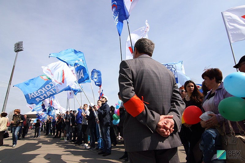 Казань отметила Первомай пятью митингами и шествием