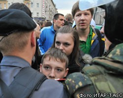 На митинге оппозиции в Москве задержали несколько человек