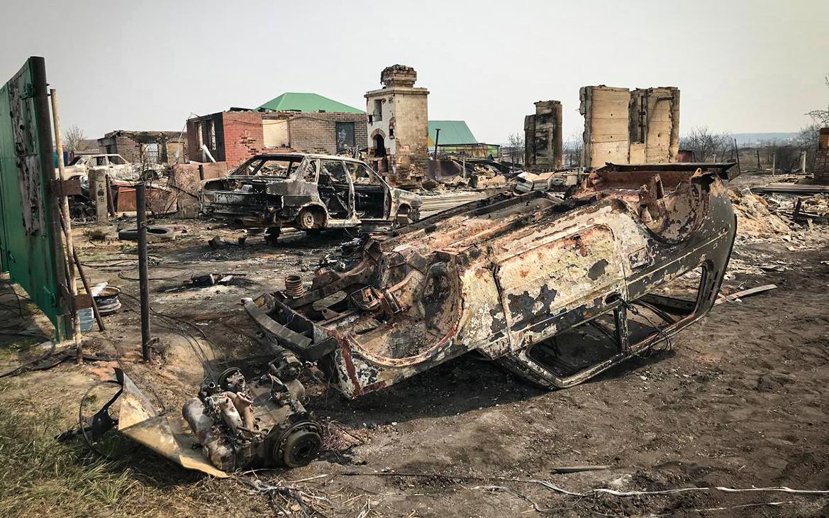 «15–20 минут, и дома нет»: почему горят окрестности Кургана