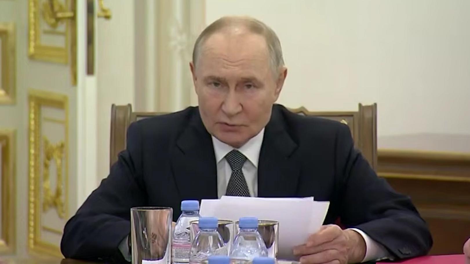 Путин назвал площадь занятых армией России в этом году территорий