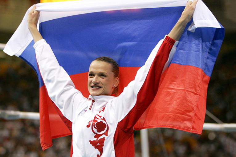 Гимнастка Светлана Хоркина