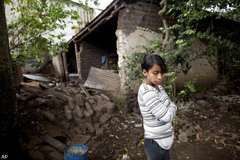 Землетрясение в Гватемале