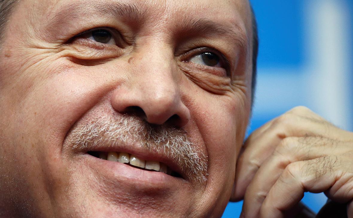 Эрдоган улыбается фото