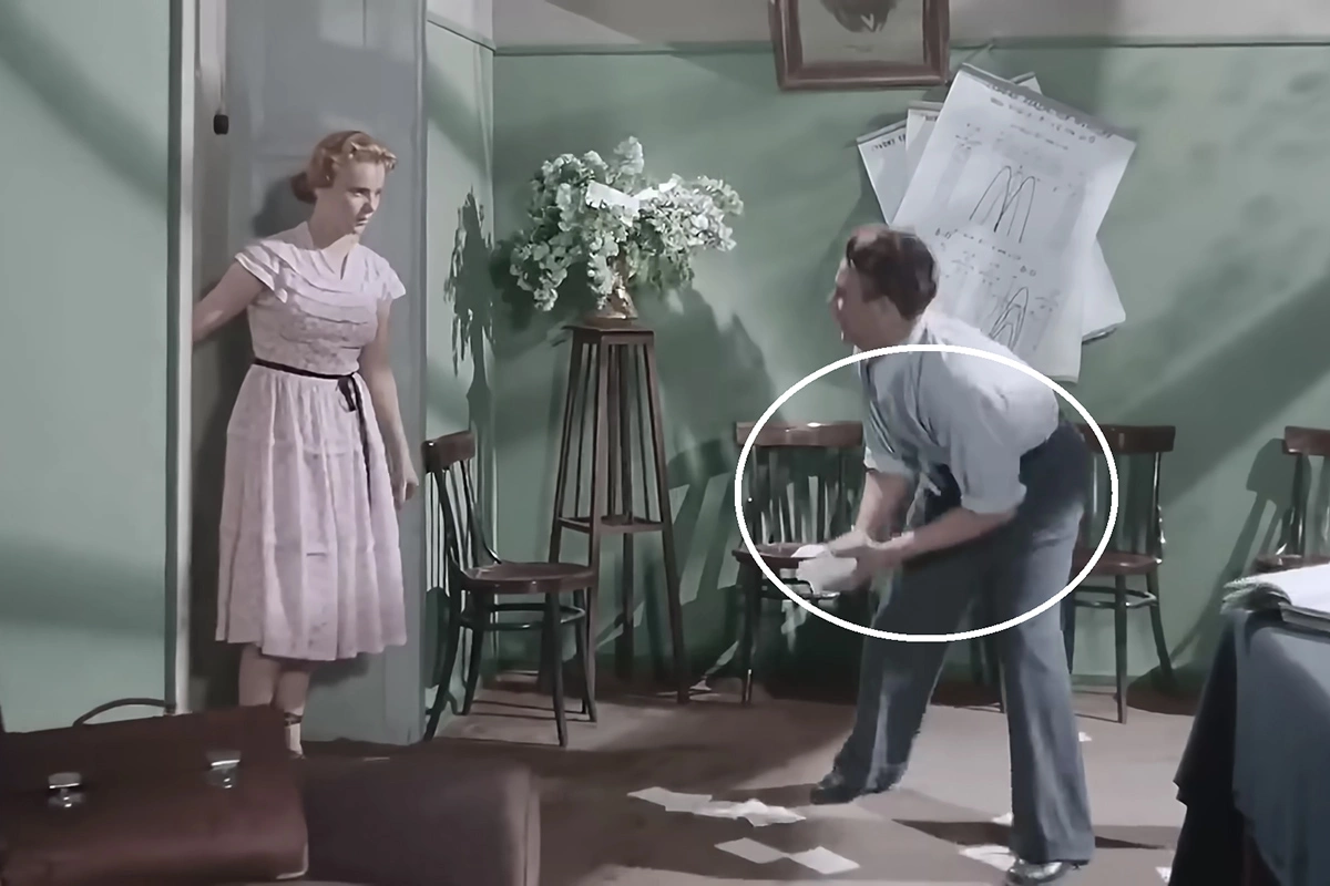 Кадр из фильма «Весна на Заречной улице» (1956)