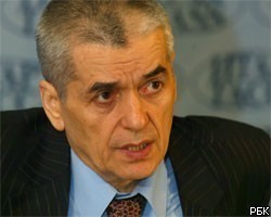 Г.Онищенко призывает надеть марлевые повязки 