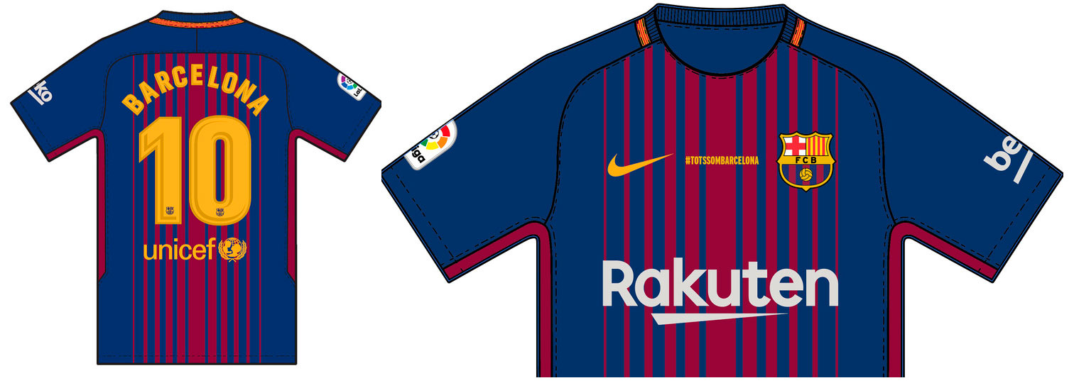 «Барселона» сыграет в специальных футболках в память о жертвах теракта